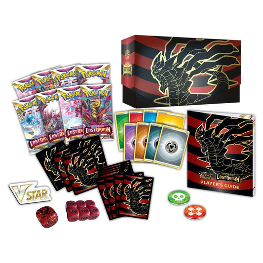 Pokemon Sword & Shield: Lost Origin ETB: Elite Trainer Box Out of Box on Display