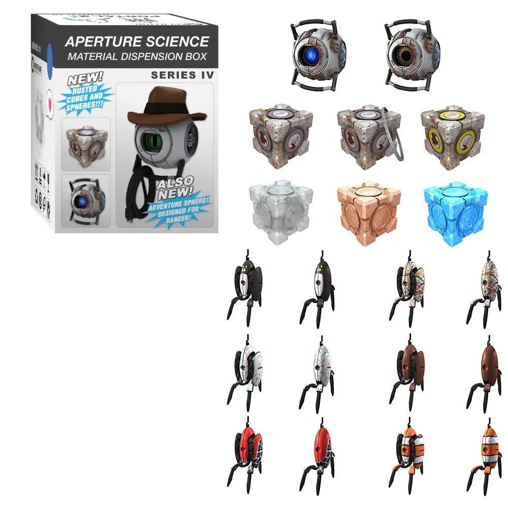 Portal 2 High Detail Miniature Collectibles Figures By Wizkids: Blind Box 