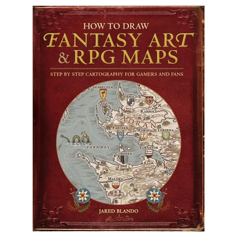 How to Draw Fantasy Art and RPG Maps: Step by Step Guide for Gamers