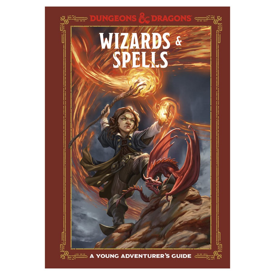 Dungeons & Dragons: Wizards & Spells Hardcover Book: A Young Adventurer's Guide
