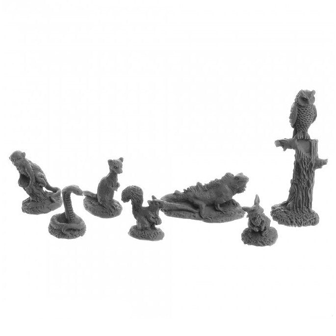 Dungeon Dwellers: Summoning Familiars Miniature Resin Figure Pack: Set 2