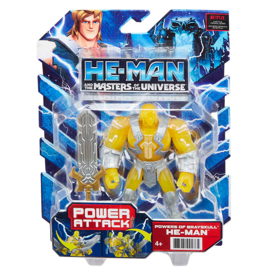 He-Man And The Masters Of The Universe (MOTU) - 5" He-Man Powers of Grayskull Action Figure