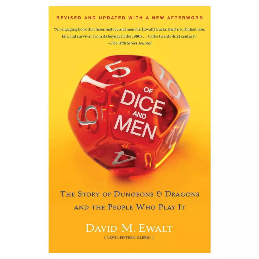 Of Dice and Men Paperback Book The Official Story of how Dungeons & Dragons Came to Be
