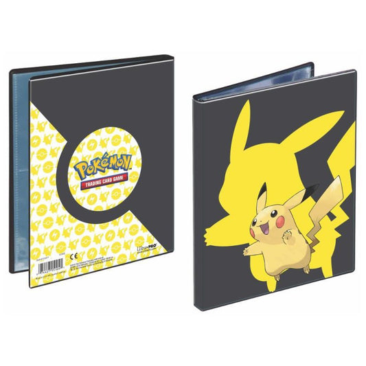 Pokemon 4 Pocket Card Binder Portfolio: Ft. Pikachu