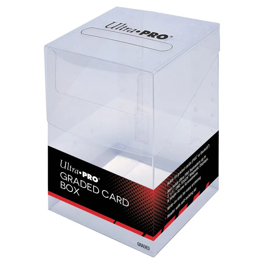 Ultra Pro 3" x 5" Graded Trading Card Hinged Top Storage Box