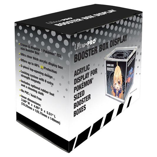 Ultra Pro: Acrylic Booster Box Display Case Official Pokemon Box