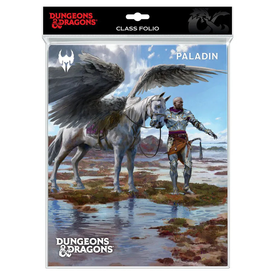 Paladin Official D&D Character Folio Portfolio Organizer Folder Front Cover Art