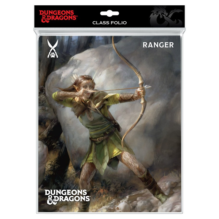 Ranger Official D&D Character Folio Portfolio Organizer Folder