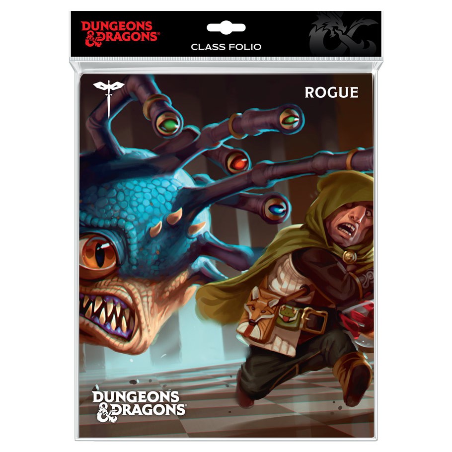 Rogue Official D&D Character Folio Portfolio Organizer Folder