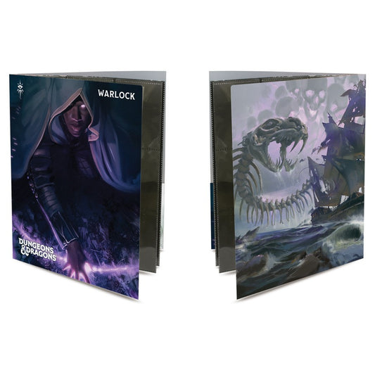 Warlock Official D&D Character Folio Portfolio Organizer Folder