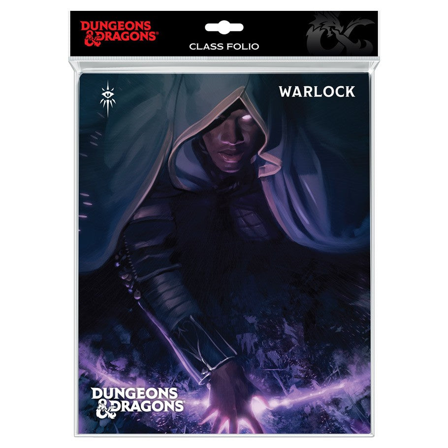 Warlock Official D&D Character Folio Portfolio Organizer Folder