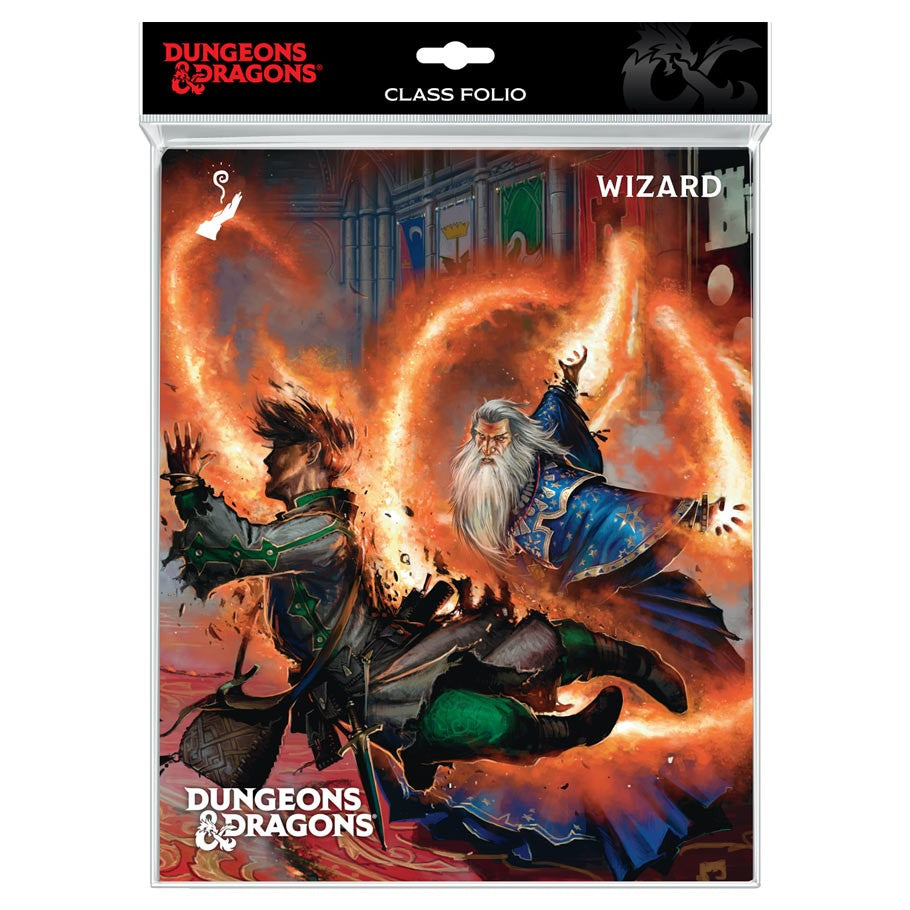 Wizard Official D&D Character Folio Portfolio Organizer Folder