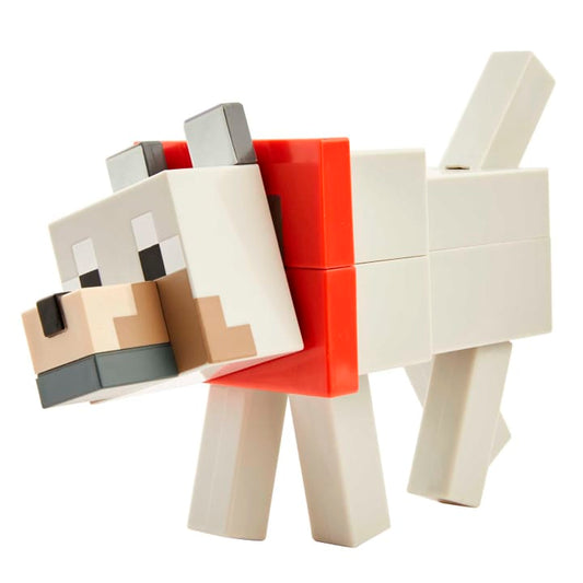 Minecraft Fusion Large Scale Figures: Buildable Action Figure: Wolf